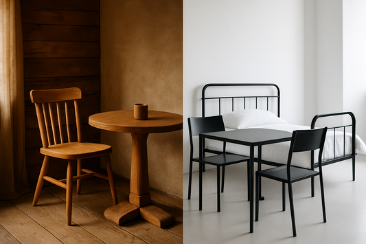Which is Better for Home Furniture: Wood or Metal?
